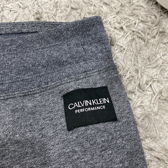 Calvin Klein Men's Jogger, Gray with logo print on the side (Medium) - Picture 7 of 9